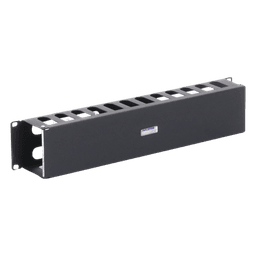 Organizador de cables horizontal de 19", 2UR (THE0040032001001 )
