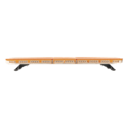 Barra de luces de 47" con 88 LEDs de alta potencia, color ámbar, ideal para equipar unidades de seguridad privada, minería e industria