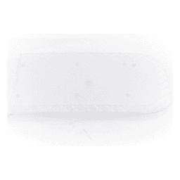 Domo lateral de reemplazo / Policarbonato transparente / Compatible X67A / Resistente UV e impactos