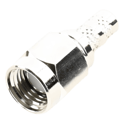  Conector SMA Macho Inverso, de Anillo Plegable para RG-58/U, Niquel /Oro /Teflón.