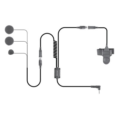 Micrófono para casco cerrado para radios ICOM IC-F3103