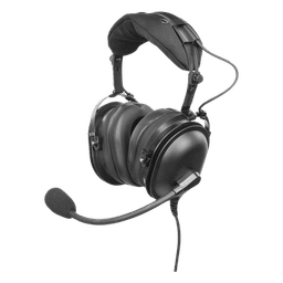 Auriculares de diadema / Doble copa / PTT con clip 360° / Cable Kevlar / Conector M01