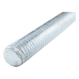Varilla Roscada de 3/8" x 3000mm, con acabado Electro Zinc 