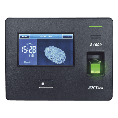 Terminal Biométrica IP, 20,000 Huellas, Touch Screen, Tiempo y Asistencia