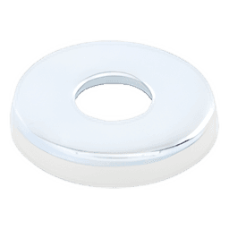 Arandela plana galvanizada de 1/4", acabado Electro Zinc
