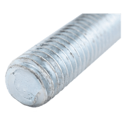Varilla Roscada de 1/4" x 3000mm, con acabado Electro Zinc