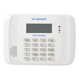 Teclado / Transceiver / Pantalla alfanumérica 4 líneas / Receptor RF 200 pies / Compatible serie 5800