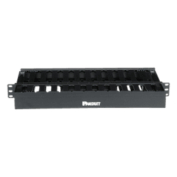 Organizador de Cables Horizontal PatchLink, Doble (Frontal y Posterior), Para Rack de 19in, 1UR