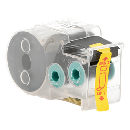 Casete de Etiquetas Autolaminadas / 200 Etiquetas / 25.4 x 38.1 mm / Cables 4 a 8.1 mm / Área de Impresión Blanca