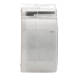Casete de Etiquetas Autolaminadas / 200 Etiquetas / 25.4 x 38.1 mm / Cables 4 a 8.1 mm / Área de Impresión Blanca