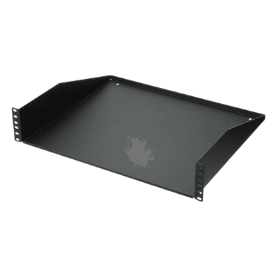 Charola para Soportar Equipos en Rack de 19", con Capacidad de Carga de 30Kg, 2UR