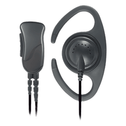 Micrófono de Solapa / Auricular D-Loop / Cable 71 cm / PTT DST / Pin Simple / Motorola MOTOTRBO