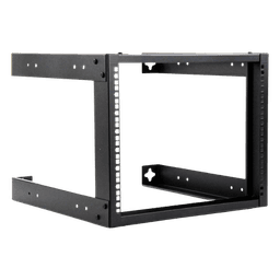 Rack Abierto de montaje en Pared, de 19in, 8 Unidades de rack