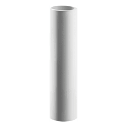 Tubo rígido gris, PVC Auto-Extinguible, 16.9 mm área permisible para el cable, diámetro externo 20 mm, tramo de 3 metros