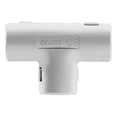 Unión en "T" para tubería rígida, recomendado para cable eléctrico, PVC Auto-extinguible, de 16 mm