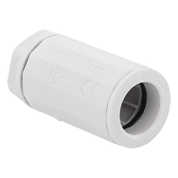 Conector de tubería rígida a caja (Racor), PVC Auto-extinguible, de 16 mm