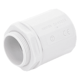 Conector de Tubería Rígida a Caja / 32 mm / IP65 / Auto-extinguible / Libre de Halógenos / -24°C a +60°C (-11.2°F a +140°F)