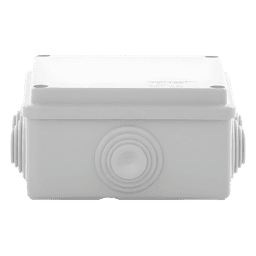 Caja de Derivación Estanca / 6 Entradas / IP55 / IK08 / 100x100x50 mm / Libre de Halógenos / -24 a 60°C