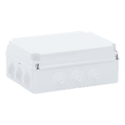 Caja Estanca de Derivación / PVC Autoextinguible Libre de Halógenos / 12 Entradas / IP55 / IK08 / 300x220x120 mm / -24°C a 60°C