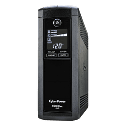 UPS de 1500 VA/900 W, Topología Línea Interactiva, Entrada 120 Vca NEMA 5-15P, Tipo Mini Torre, Con 12 Tomas NEMA 5-15R