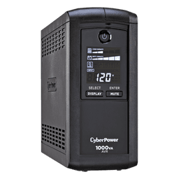 UPS de 1000 VA/600 W, Topología Línea Interactiva, Entrada 120 Vca NEMA 5-15P, Tipo Mini Torre, Con 9 Tomas NEMA 5-15R