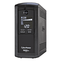 UPS de 1000 VA/600 W, Topología Línea Interactiva, Entrada 120 Vca NEMA 5-15P, Tipo Mini Torre, Con 9 Tomas NEMA 5-15R