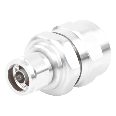 Conector RF N Macho / Banda 5000 MHz / Impedancia 50 Ω / IMD -116 dBm / Rango -40 °C a +85 °C / Montaje Recto