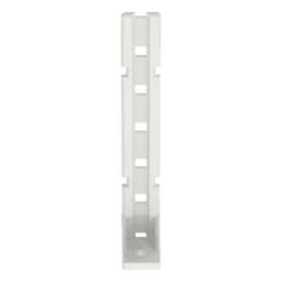 Sujetador-Separador Pan-Post de Nylon 6.6, Para Fijación de Mazos de Cables con Cinchos, Uso Interior, Color Natural, 1 Pieza