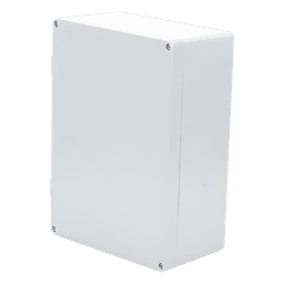 Gabinete para Exterior / Aluminio / IP66 / 390 x 280 x 158 mm / -40 a 120 °C / Montaje en Pared