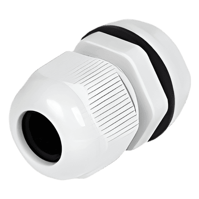 Conector Tipo Glándula / Plástico / Cable 18 a 25 mm / Rosca 36 mm (1 7/16 pulgadas) / Sellado IP