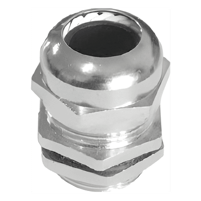 Conector Tipo Glándula / Latón Niquelado / IP68-10 / Rango 18-25 mm / Rosca M40 x 1.5 / -40℃ a 100℃