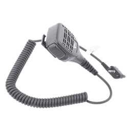 Micrófono-Bocina Portátil / IP55 / Cancelación de Ruido / Cable Kevlar / Jack 3.5 mm / Pinza 360°