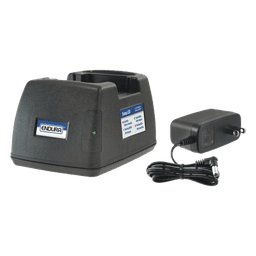 Cargador rápido / 2 posiciones / Baterías KNB22/25A/26N/35L/40L/40LCV/55L/56N/57L / 100-240 VCA