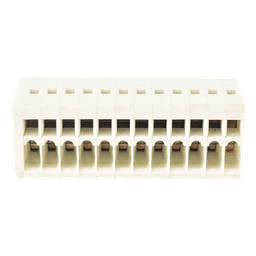 Conector Plug Hembra 12 Pin 2,5 mm M Wago.