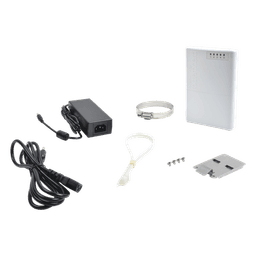 Router exterior / 5 puertos Fast Ethernet blindados / PoE pasivo 4 puertos / IP66 / CPU 650 MHz / RouterOS Nivel 4