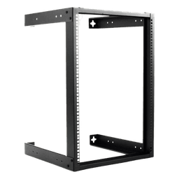 Rack Abierto de montaje en Pared, de 19in, 16 unidades de rack