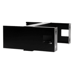 Rack Abierto de Pared / 19" / 4U / Acero Calibre 18 / Carga 20 kg / 500 mm (19.7 in) de Profundidad