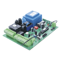 Tarjeta de Control Electrónico / Motor Corredizo 1200 RPM / Pantalla LCD / Conectividad Inalámbrica / IP44 / 110-120 VCA
