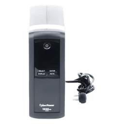 UPS de 1350 VA/815 W, Topología Línea Interactiva, Entrada 120 Vca NEMA 5-15P, Tipo Mini Torre, Con 10 Tomas NEMA 5-15R