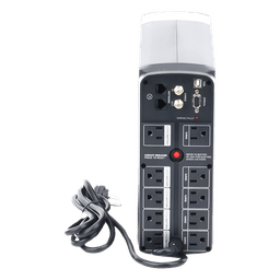 UPS de 1350 VA/815 W, Topología Línea Interactiva, Entrada 120 Vca NEMA 5-15P, Tipo Mini Torre, Con 10 Tomas NEMA 5-15R