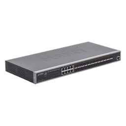 Switch Administrable Capa 2 con Fuente de Alimentación Redundante, 24 Puertos SFP Gigabit 100/1000X, 8 Puertos Combo RJ45 Gigabit.