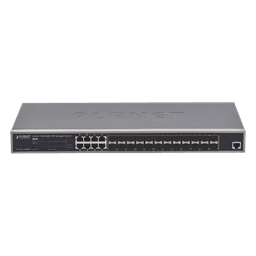Switch Administrable Capa 2 con Fuente de Alimentación Redundante, 24 Puertos SFP Gigabit 100/1000X, 8 Puertos Combo RJ45 Gigabit.