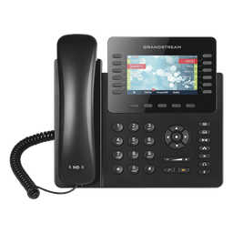 Teléfono IP empresarial de 12 Líneas con 5 teclas de función y conferencia de 4 vías, PoE
