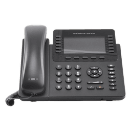 Teléfono IP empresarial de 12 Líneas con 5 teclas de función y conferencia de 4 vías, PoE