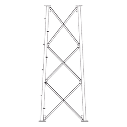 Sección 11 Base para Torre Autosoportada línea SSV (Código de Fábrica: 11N332)