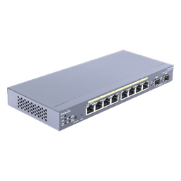 Switch PoE Administrable de 8 puertos Gigabit 802.3 af de 61.6 W y Controlador para 50 Puntos de Acceso Serie Neutron/EnTurbo.