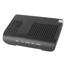 Adaptador de Teléfono Analógico (ATA)  con 1 puerto FXS y 1 puerto FXO de Supervivencia (Cuando No Hay Red VoIP)