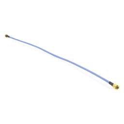Jumper MikroTik (Flex-Guide) de 50 cm (19.69 Pulgadas), Núcleo de Cobre-Plateado, Conectores SMA-Macho Inversos, Hasta 6 GHz