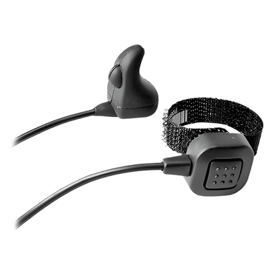 Micrófono-Audífono Profesional / Cancelación de Ruido / PTT de Anillo Manos Libres / Cable Kevlar Reforzado / Compatible con Radios Motorola