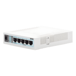Switch Mikrotik 5 puertos Gigabit Ethernet y 1 SFP
